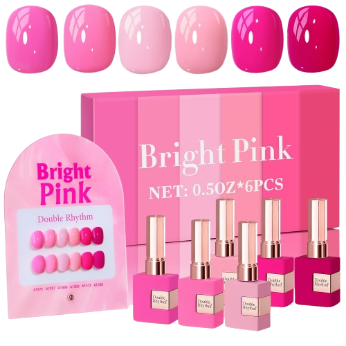 Gel Polish Kit Nail Art Manicure Salon DIY at Home